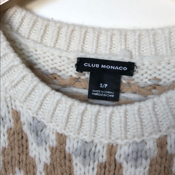 Club Monaco Tumblinah Fair Isle Sweater - Picture 3 of 6